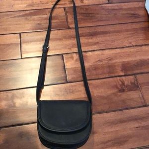Black crossbody bag